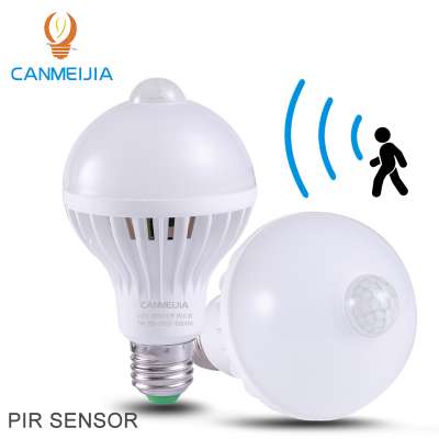 110V 220V E27 B22 3W 5W 7W 9W SKD Sound Induction Sensor Smart Infrared PIR Motion Sensor LED Bulb,Motion Sensor LED Light Bulb