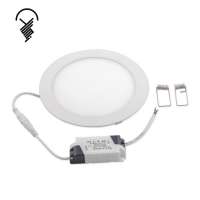 CE RoHS 85-265V Ultra Slim 15 watts led round panel light